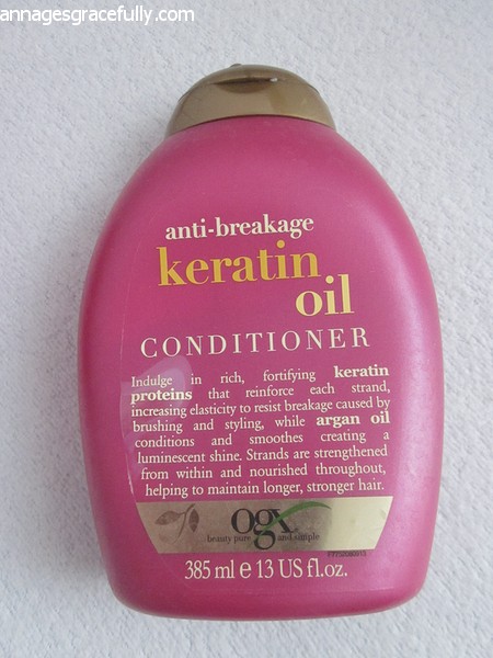 OGX keratin oil conditioner