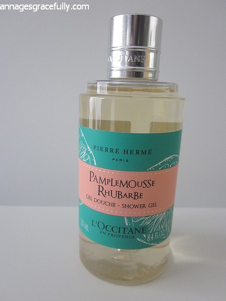 l'occitane pampelmousse rhubarbe douchegel
