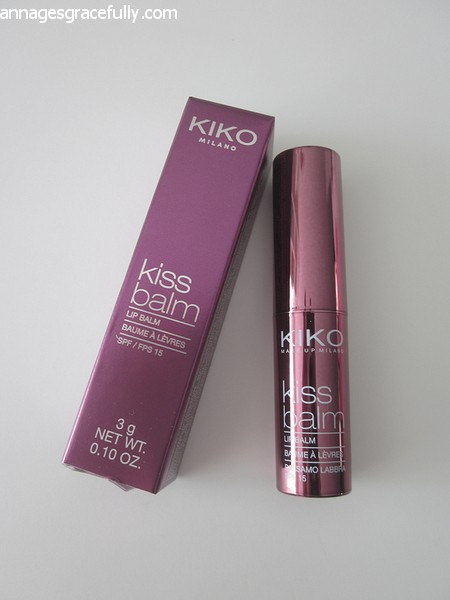 Kiko lipstick kiss balm