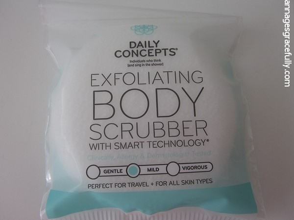 Styletone box juni 2016 Body Scrubber Daily concepts