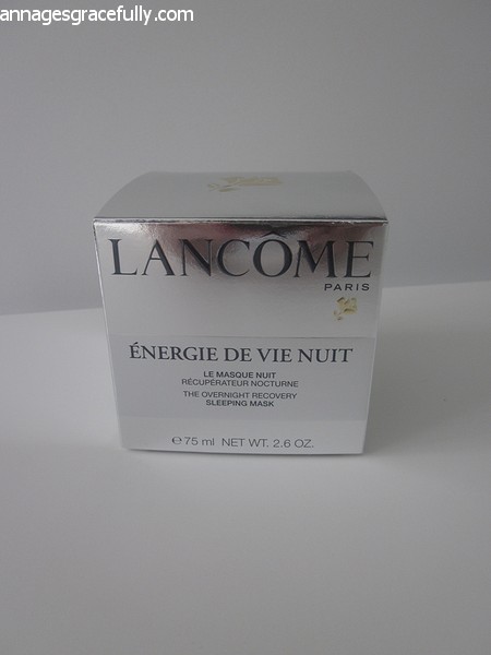 Lancome energie de vie nuit
