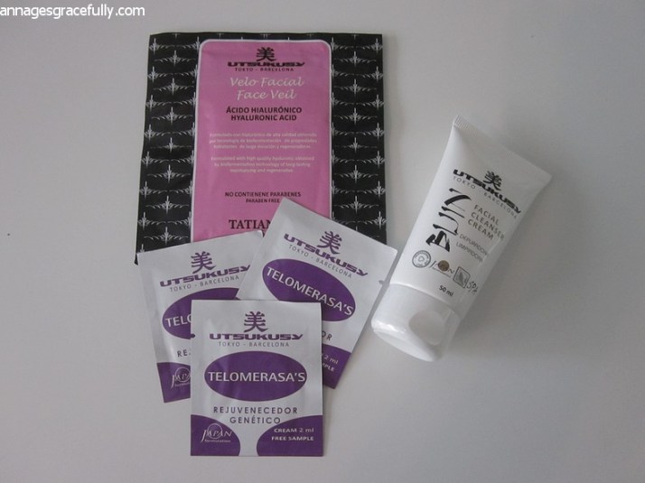 Utsukusy veil mask en Bijin reiniger