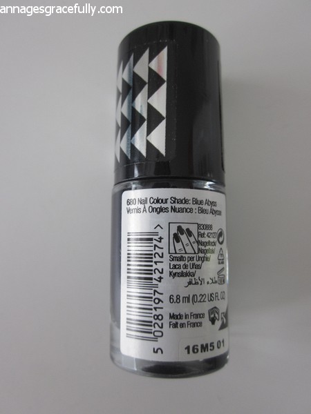 The body shop nagellak Blue Abys