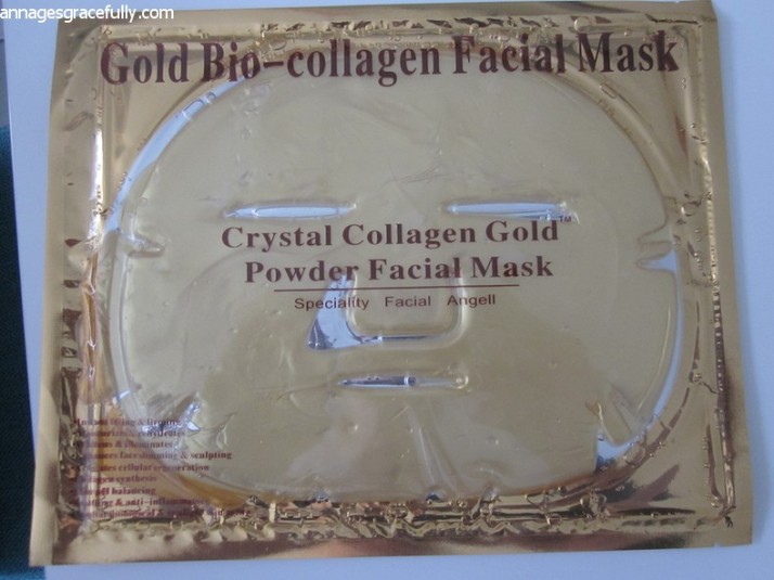 Collageen gezichtsmasker Crystal Gold