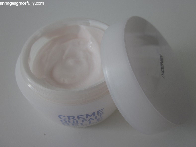 Kenzoki cream with a sheen