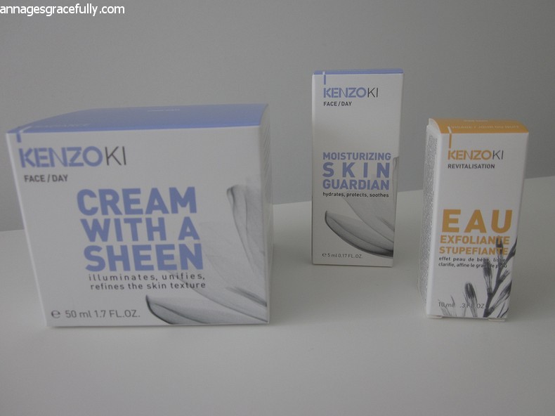 Kenzoki cream with a sheen