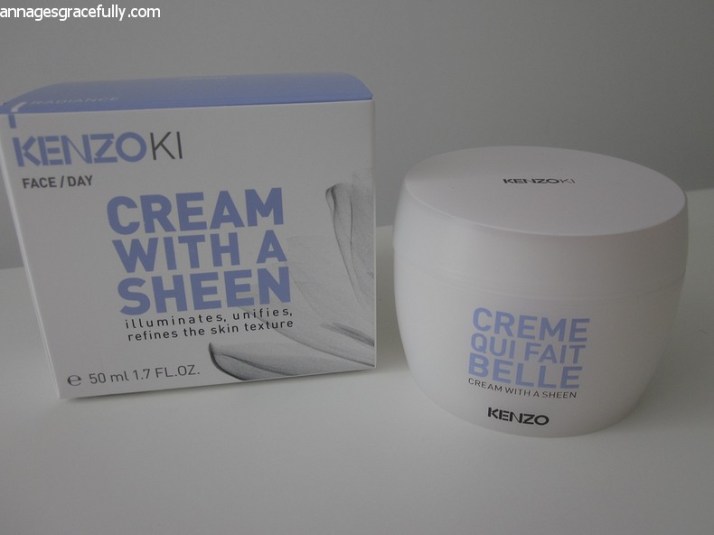 Kenzoki cream with a sheen