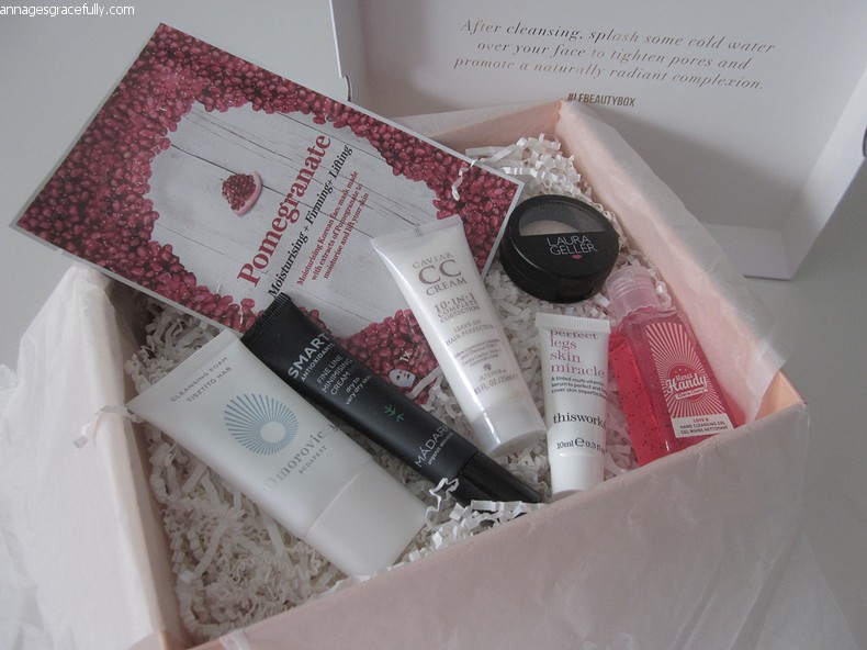 Look Fantastic Beautybox april 2017