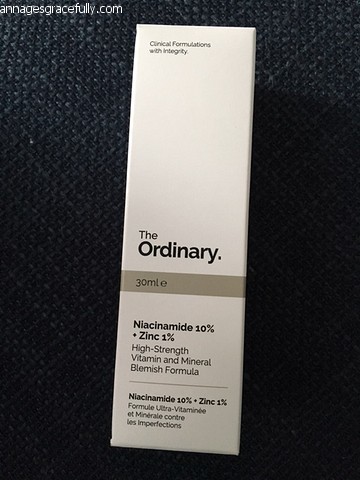 The ordinary Niacinamide 10% + Zinc 1%