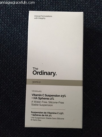 The Ordinary Vitamin C suspension 23%