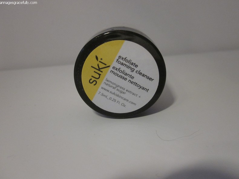 Suki exfoliate foaming cleanser