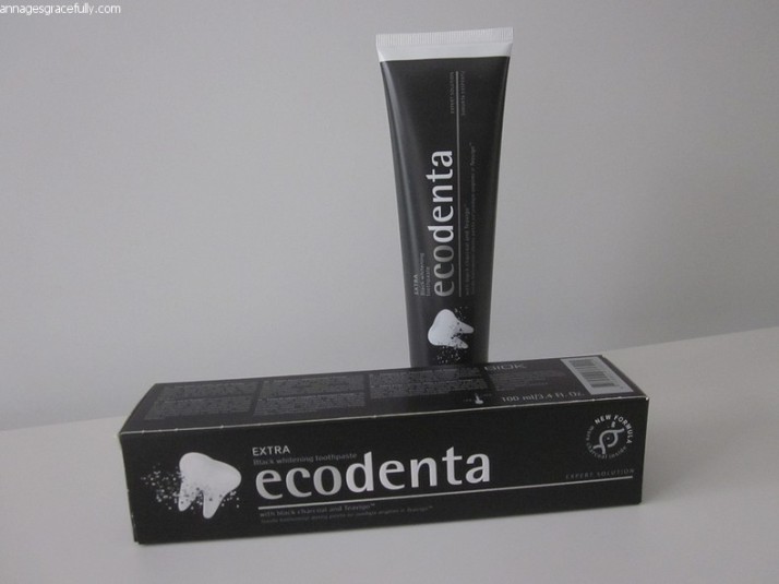 Ecodenta black toothpaste