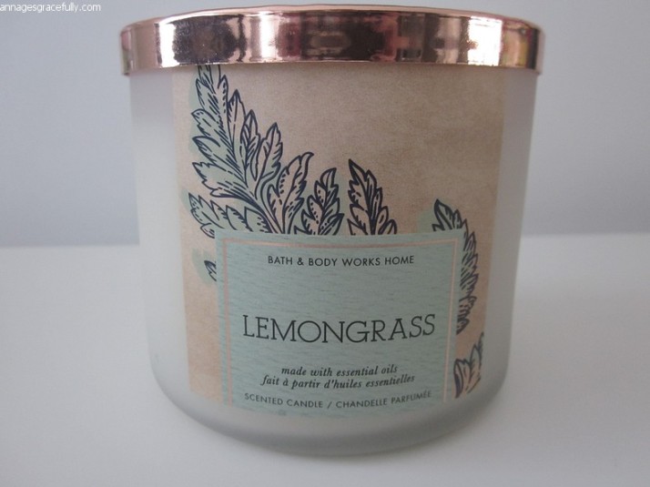 Lemongrass geurkaars Bath & bodyworks