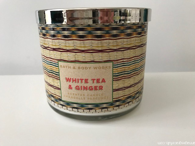 White tea & Ginger bath & body works