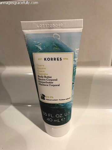 Korres body butter