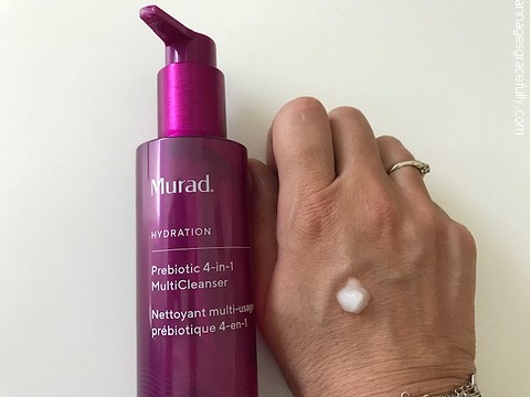 Murad prebiotic 4-in-1 multicleanser