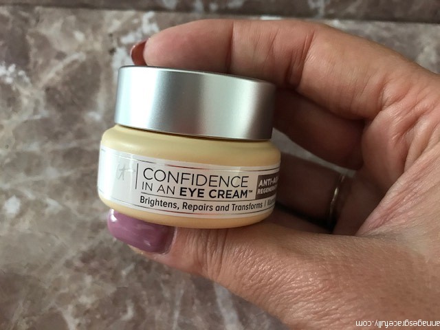 Confidence in an eye cream